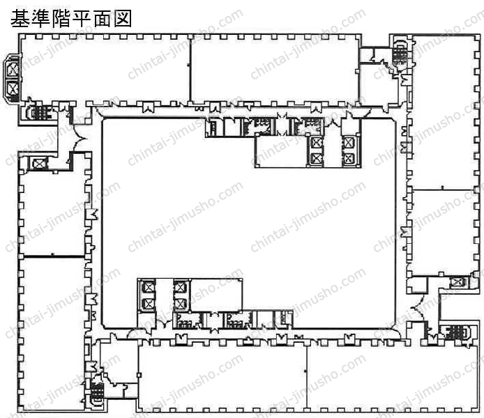 新宿NSビルの間取図