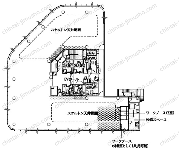 WORK VILLA YAESUの間取図