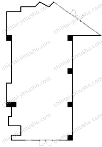 王子新扇屋ビルの間取図