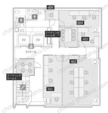 日比谷頴川ビル／ビジョンワークス有楽町の間取図