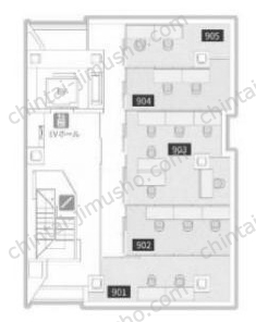 日比谷頴川ビル／ビジョンワークス有楽町の間取図