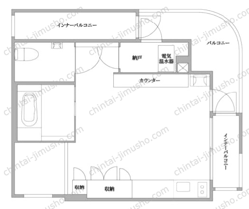 メディケア西小山ビルの間取図