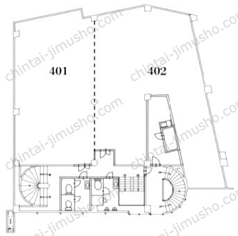 加瀬ビル205の間取図