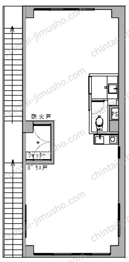 MIHARUビルの間取図