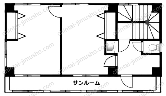 ドメインビルの間取図