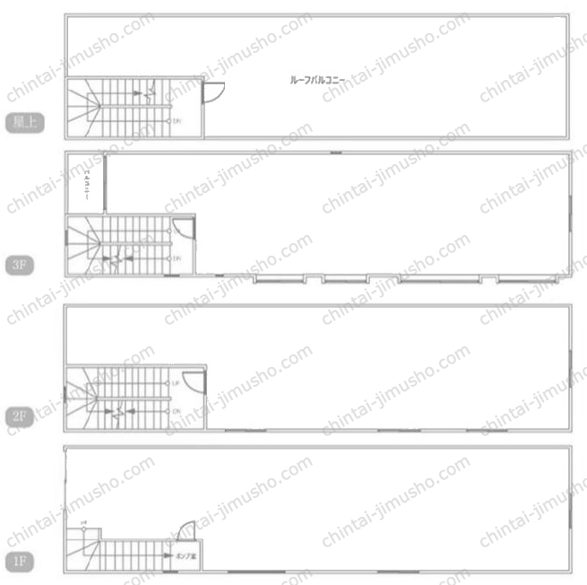 品川区南品川二丁目ビルの間取図