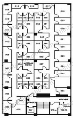 新東陽ビル／ハローオフィス東陽町の間取図