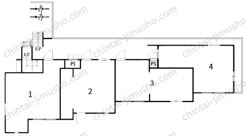 ラ・ビスタ・パークハウス片倉の間取図