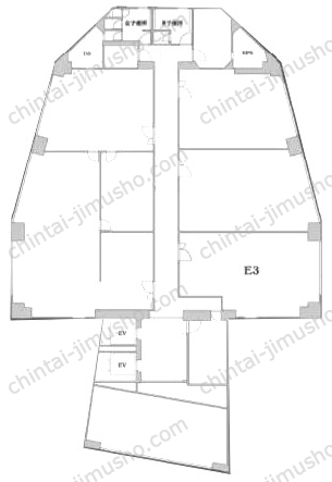 マストビルの間取図