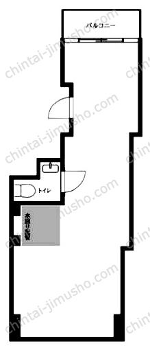 MJ赤坂ビルの間取図