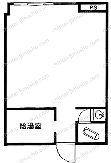 セントラルハイツの間取図