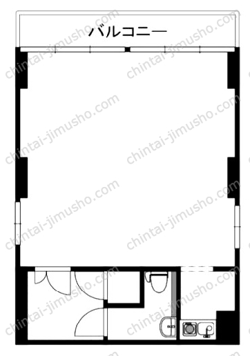 厚川ビルの間取図
