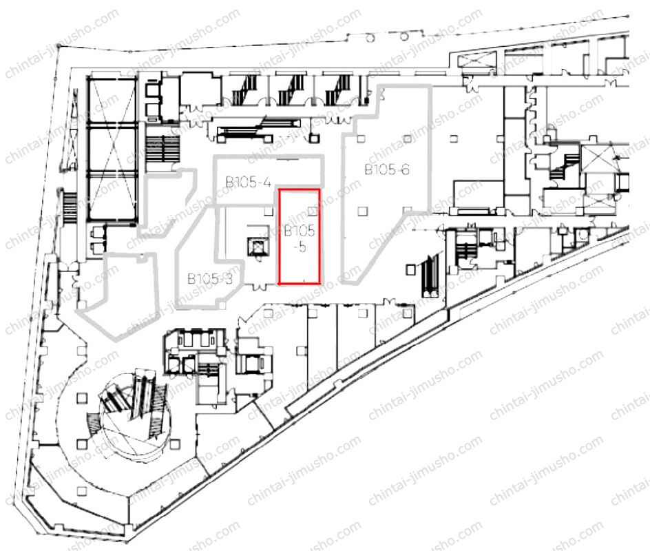 渋谷サクラステージ SHIBUYAサイド／ビジネスエアポート渋谷サクラステージの間取図