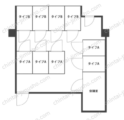 VORT AOYAMA／渋谷表参道ライズオフィス2nd／渋谷表参道ライズオフィス1stの間取図