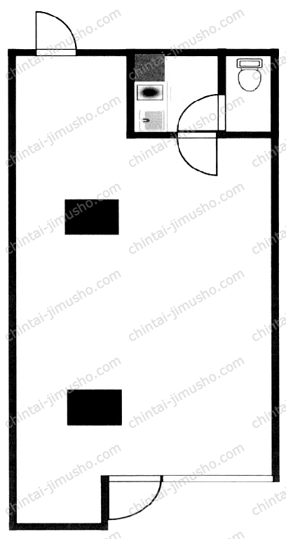 KTハイツの間取図