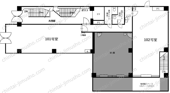 第一井上ビルの間取図