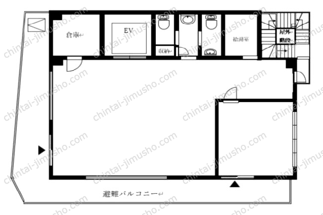 恵安ビルの間取図