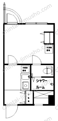 マリンロードダイヤモンドパレスの間取図