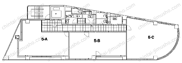 Hachioji R-Bld.の間取図