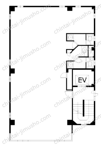 POOLDUCK BLDG（プールダックビル）の間取図