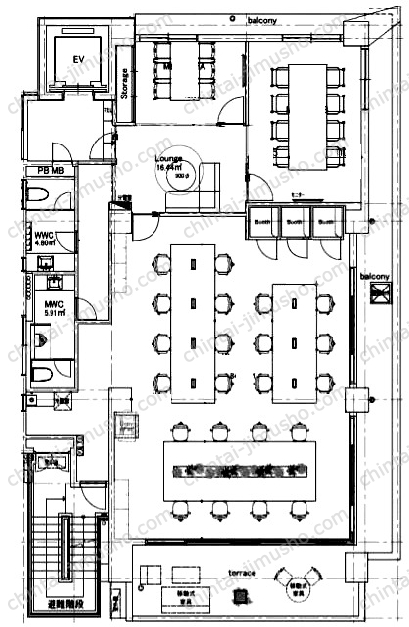 CROBIS秋葉原の間取図