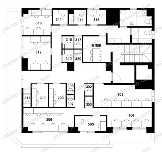 J SQUARE 水道橋の間取図