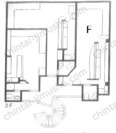 中央区南町店舗の間取図