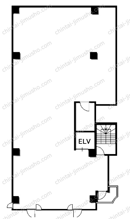 第20東ビルの間取図