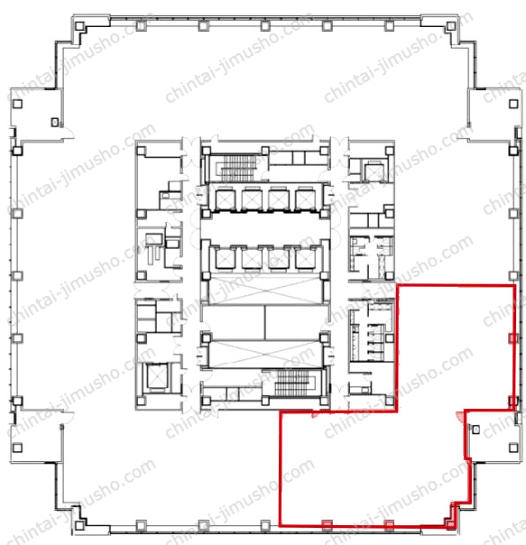 KDX横浜みなとみらいタワーの間取図