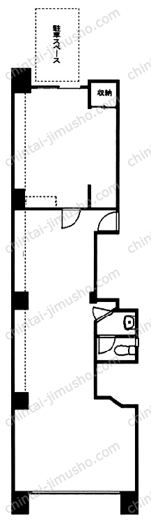 SKビルの間取図