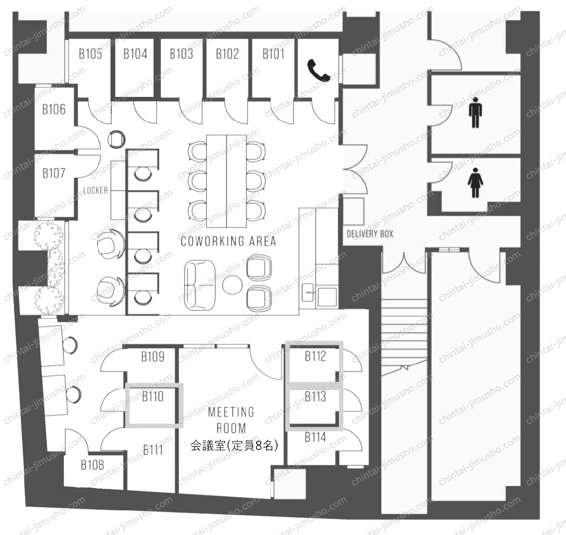 新横浜第3東昇ビル／リブポート新横浜の間取図