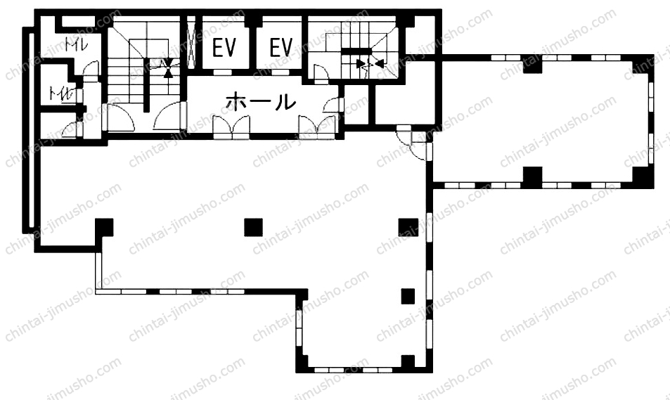 アカサカセブンスアヴェニュービルの間取図