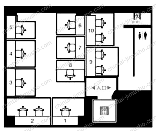 SANPU BUILDINGの間取図
