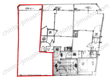 北嶋ビルの間取図