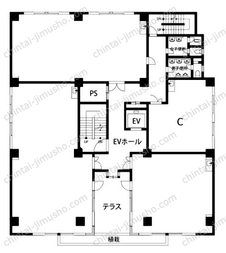 柳田ビルの間取図