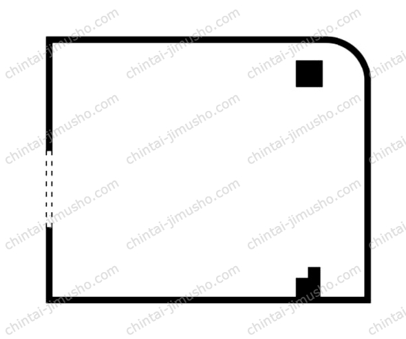 エフ・ワンフォーラムの間取図
