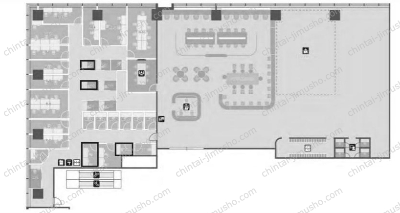 渋谷サクラステージ SHIBUYAサイド／ビジネスエアポート渋谷サクラステージの間取図