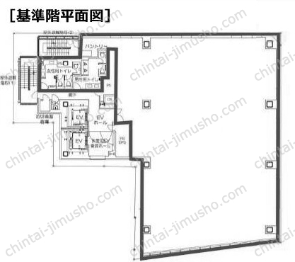 BIZCORE飯田橋の間取図