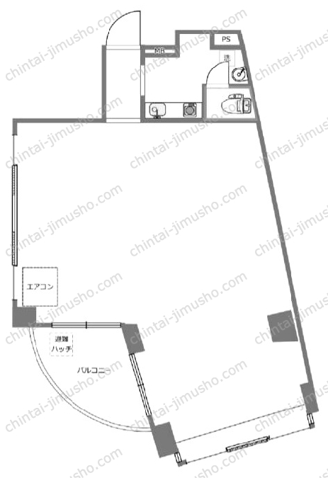 梅舟ビルの間取図