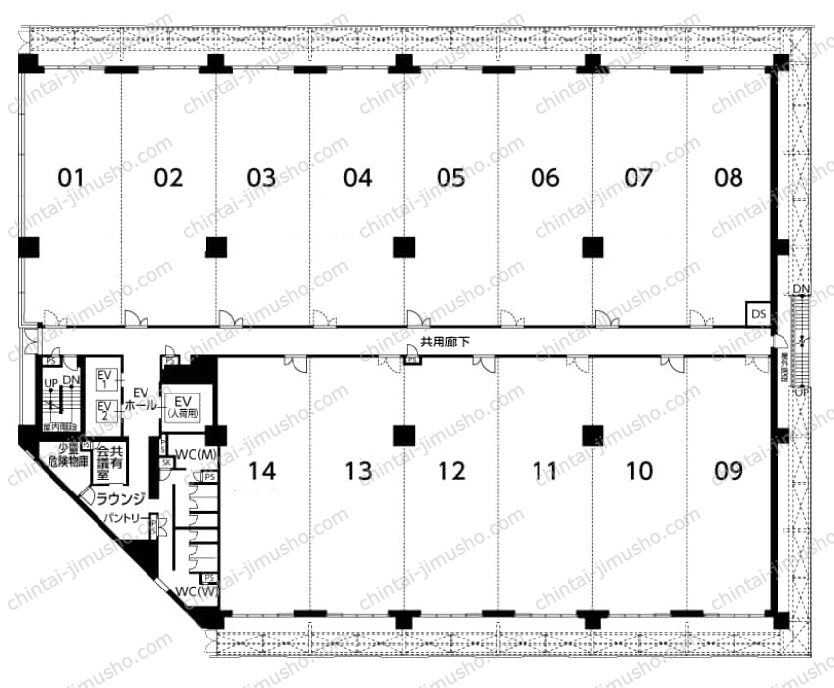三井リンクラボ新木場1の間取図