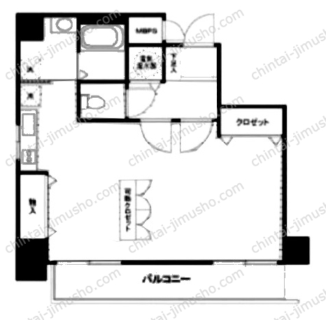 シルキーハイツ九段南の間取図