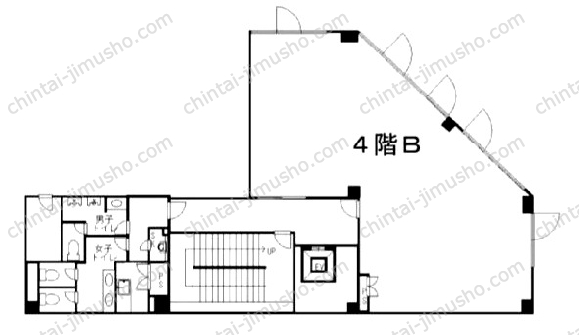 アスク新都心ビルの間取図