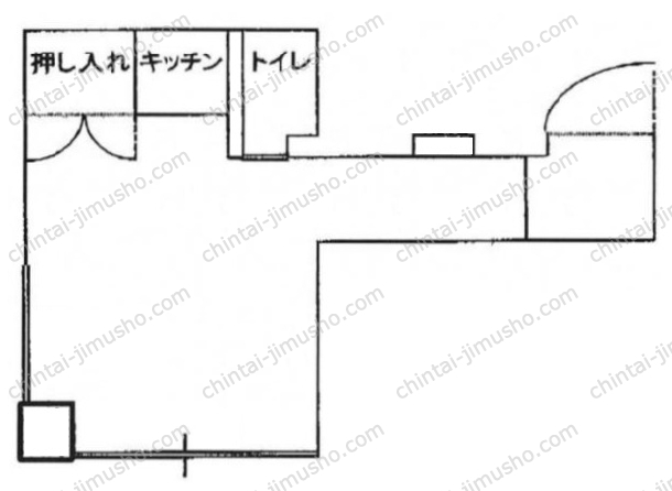 池袋見真ビルの間取図