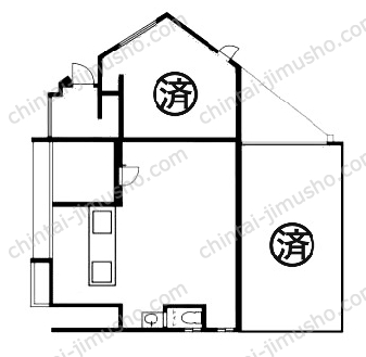 E-HOUSE第一ビルの間取図