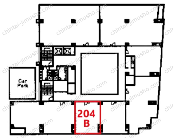 TK関内プラザの間取図