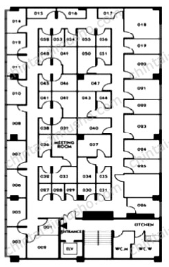 新東陽ビル／ハローオフィス東陽町の間取図