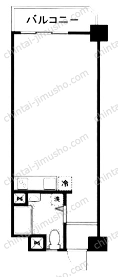 カーサ第二新宿の間取図