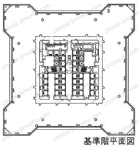横浜ランドマークタワーの間取図