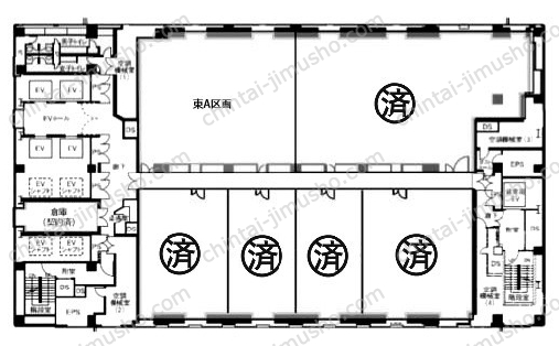 シーフォートスクエア　Tennozu Bay Towerの間取図