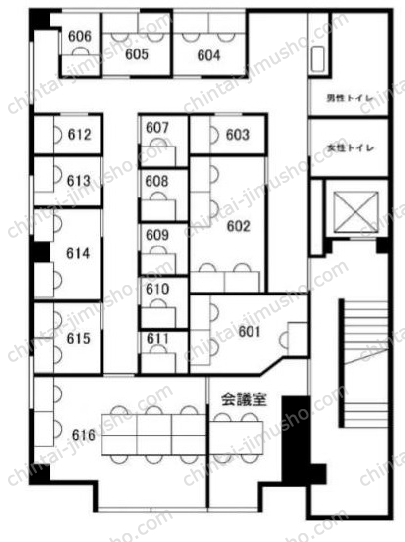 永井ビルの間取図